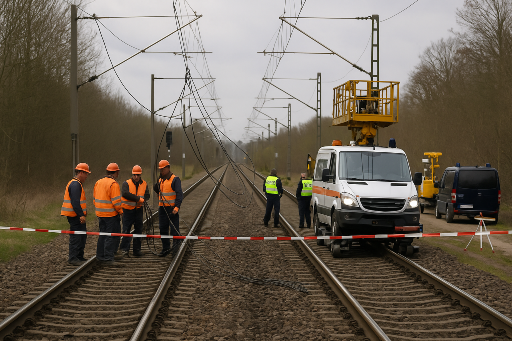 🚧 Kabelsabotageversuch stoppt ODEG-Verbindungen ab Görlitz Richtung Norden zeitweise
