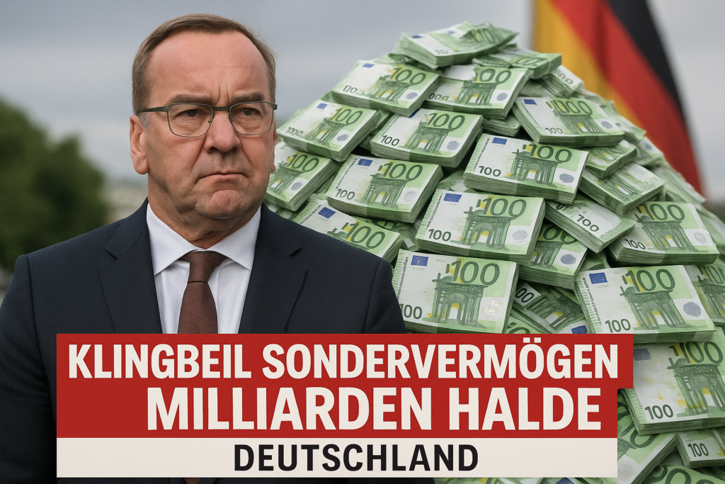 🚧 Milliarden auf Halde: Klingbeils Sondervermögen kommt kaum in Fahrt