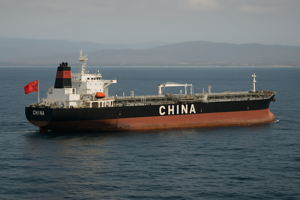 🛢️ Pekings Frachter auf Kurs: Chinas Öltanker testen US-Sanktionsmacht vor Venezuela