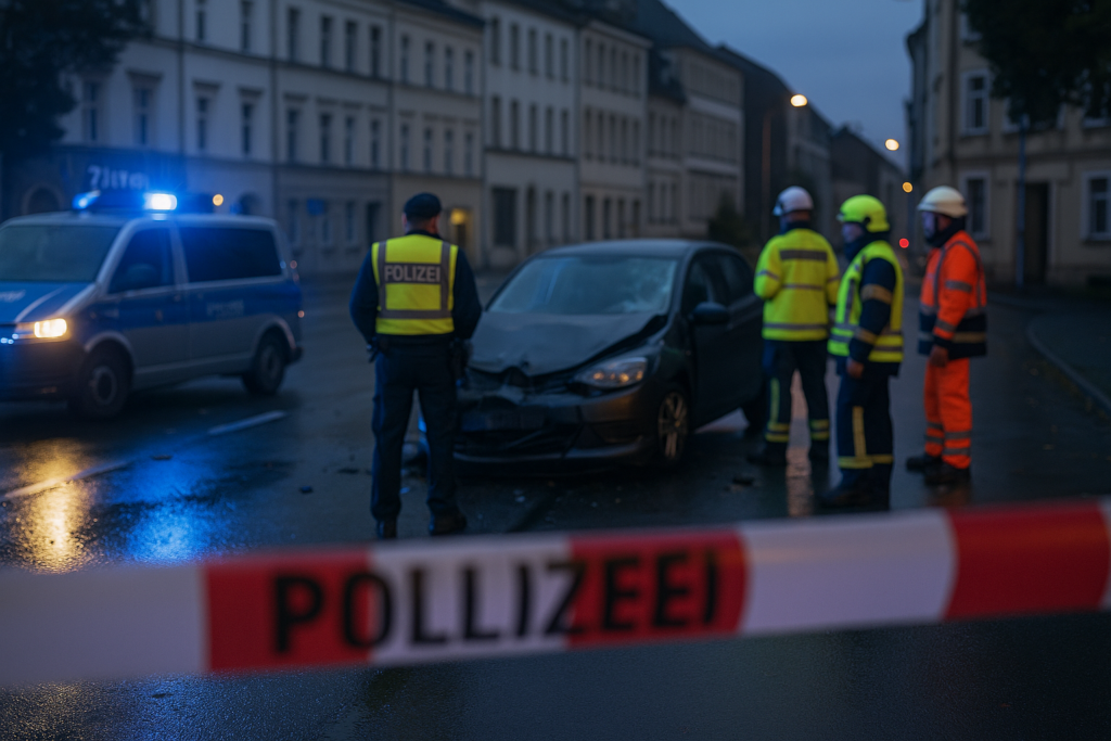 🚓 Tragischer Unfall in Zittau: 56-Jährige stirbt nach Kollision – Ermittlungen laufen