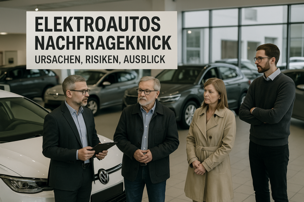 📉 Nachfrageknick bei E-Autos: Ursachen, Risiken, Ausblick