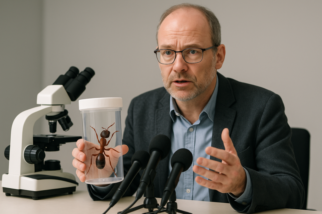 🐜 Drüsenameise in Sachsen breitet sich aus – Experte ordnet Risiken ein