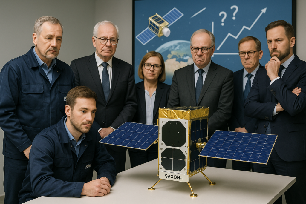 🛰️ Sachsens Mittelstand greift nach dem Orbit: Satellitenmission „Saxon-1“ mit Chancen – und Fragezeichen