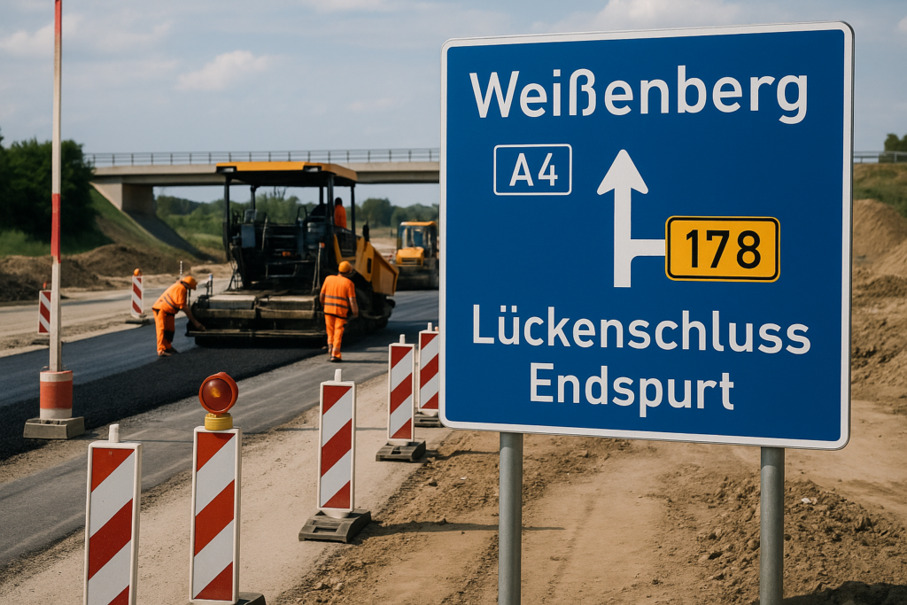 🛣️ Endspurt zur A4: B178-Lückenschluss bei Weißenberg vor entscheidender Weichenstellung