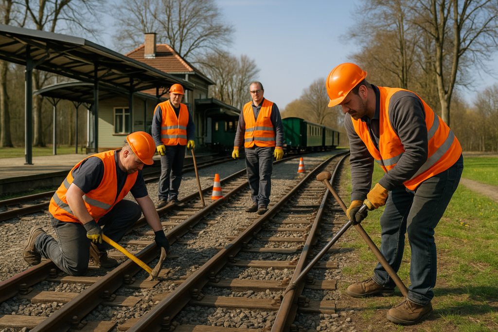 🚂 Arbeiten auf Zielgerade: Waldeisenbahn Muskau plant März-Abschluss und Osterstart