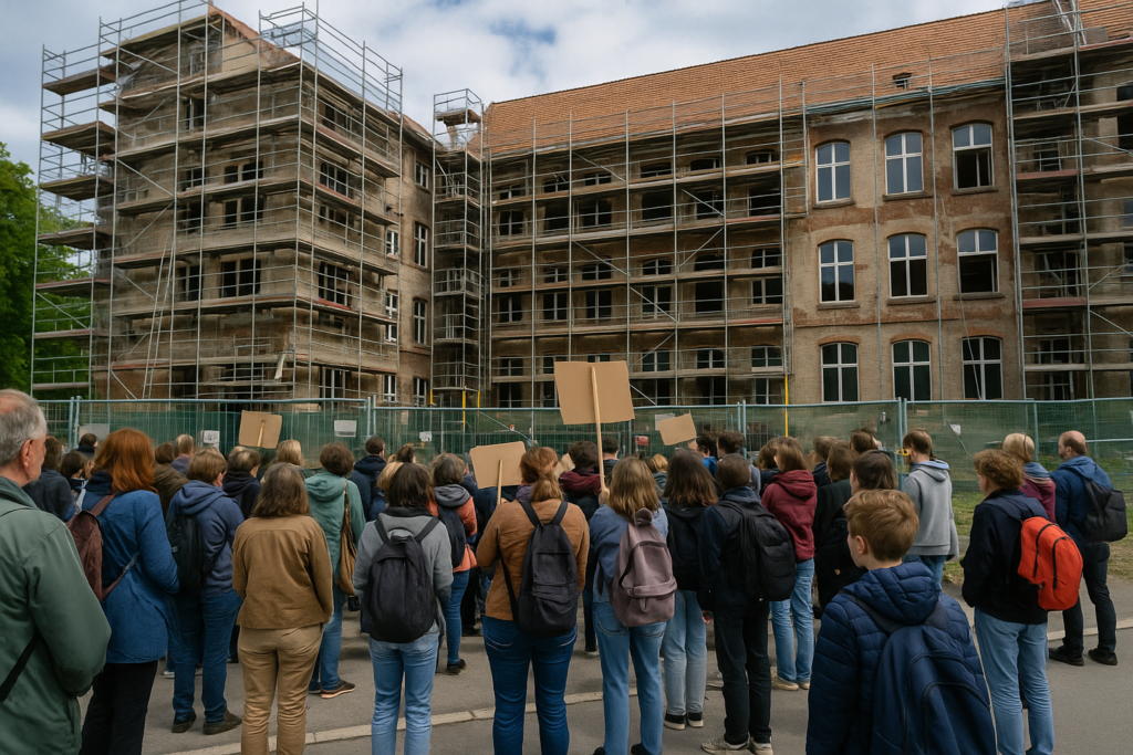 🏫 Krisenjahr für Sachsens Schulen: Notmaßnahmen, Proteste, offene Baustellen