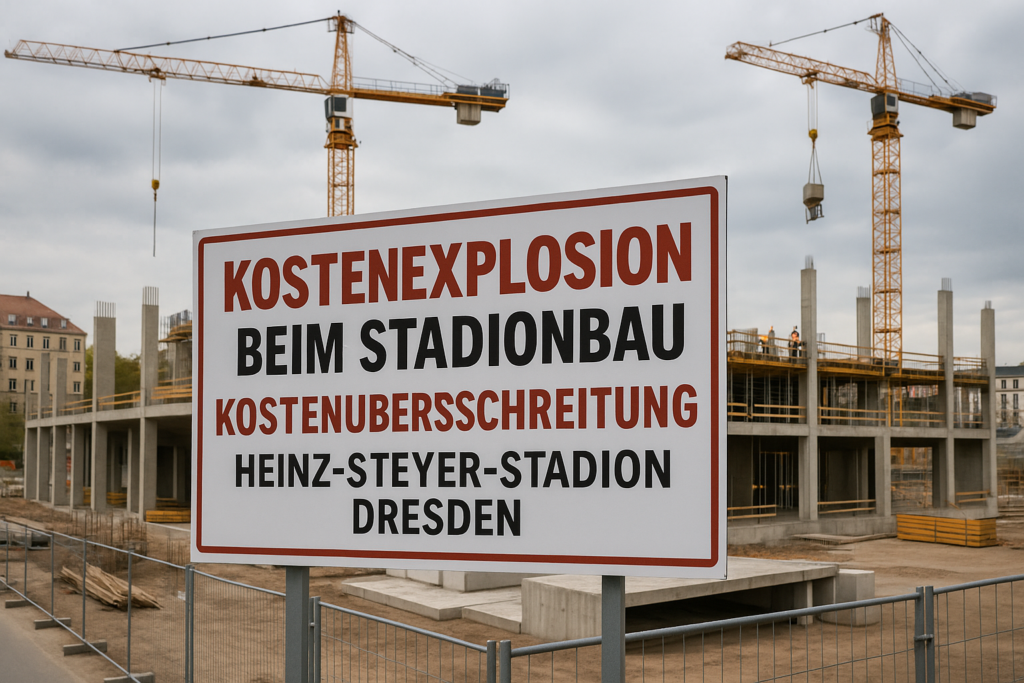 🏗️ Kostenexplosion mit Ansage: Was Dresden beim Heinz-Steyer-Stadion wirklich teuer machte