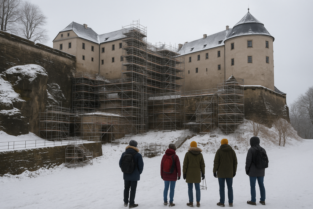 🏰 Winterrevision mit Rabatt: Festung Königstein pausiert Hauptausstellung im Januar