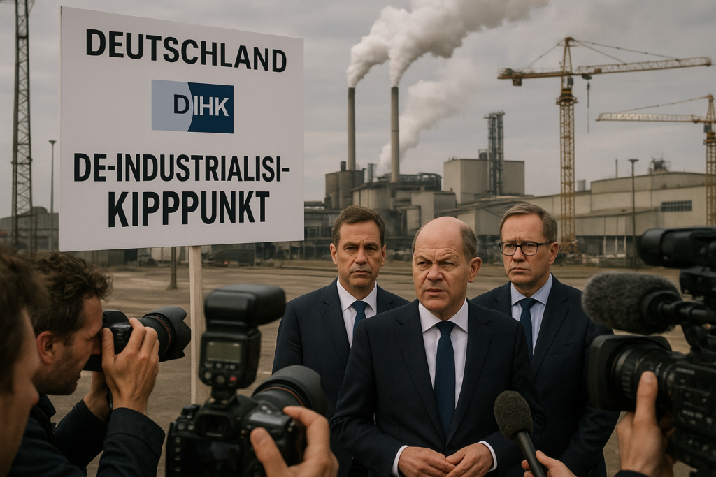 🏭 Standort am Kipppunkt: DIHK warnt vor De‑Industrialisierung – Politik muss handeln