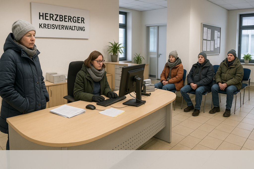❄️ Heizungsausfall in Herzberger Kreisverwaltung – Dienstleistungen laufen, Bürgertermine bleiben möglich