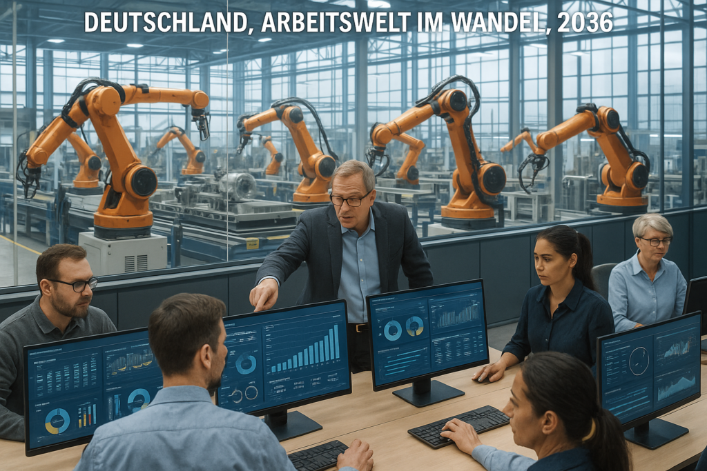 ⚙️ Arbeitswelt im Wandel: Welche Tätigkeiten bis 2036 real verschwinden – und wo nur die Aufgaben schrumpfen