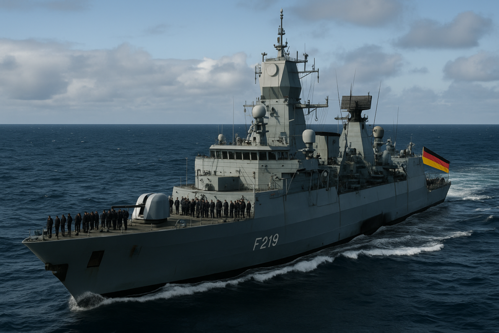 ⚓ Deutsche Fregatte „Sachsen“ übernimmt Schutzauftrag im Nordatlantik