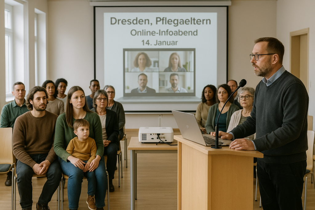 👨‍👩‍👧 Verantwortung übernehmen: Dresden wirbt um Pflegeeltern – Online-Infoabend am 14. Januar
