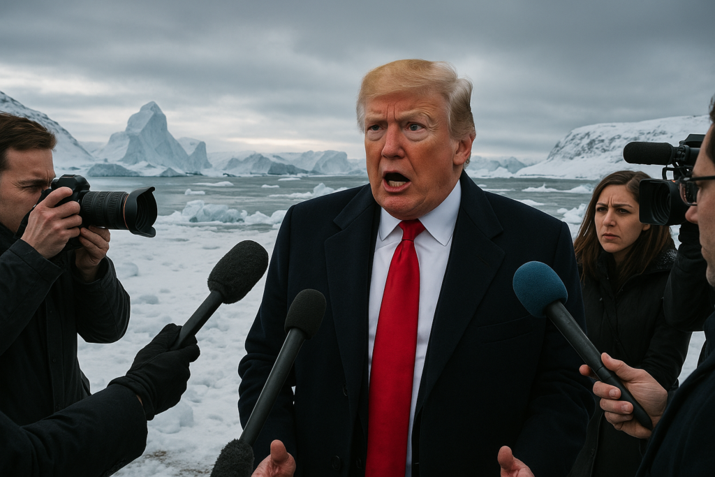 🧊 Alarm in der Arktis: Grönland reagiert mit Sorge auf neue Trump-Drohungen