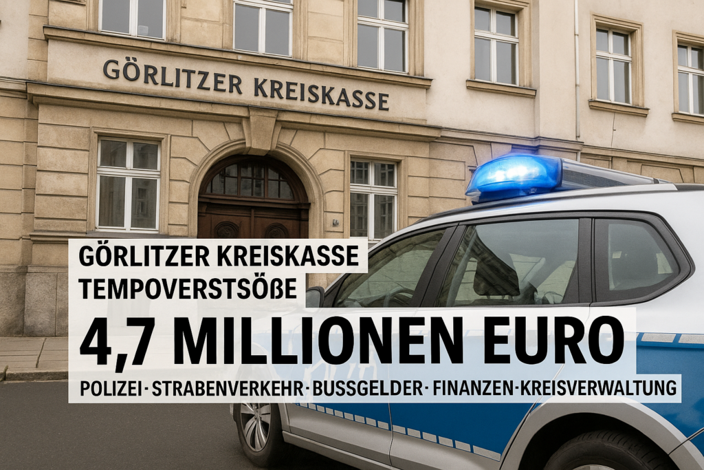 🚨 Tempoverstöße spülen 4,7 Millionen Euro in Görlitzer Kreiskasse