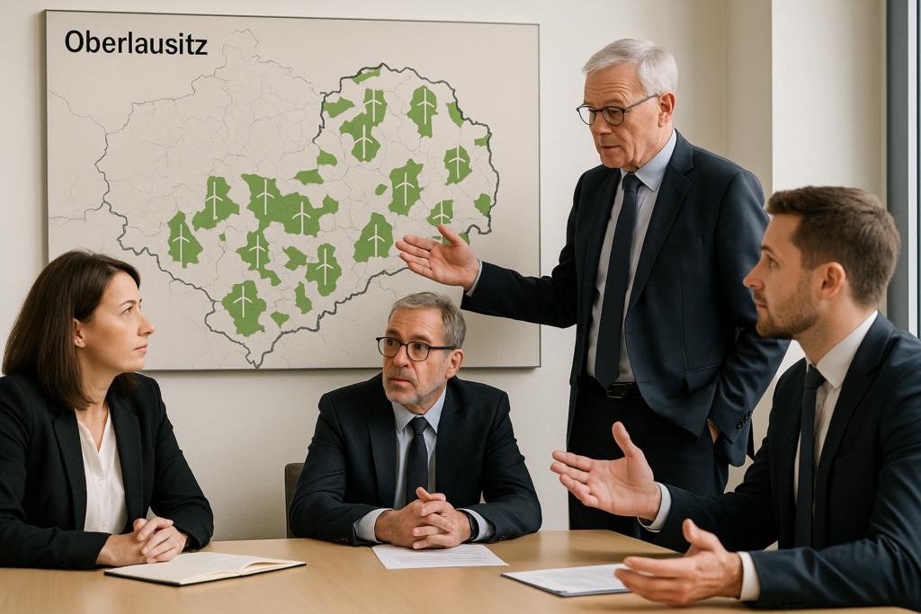 🗺️ Vorrangflächen in der Oberlausitz: Der neue Wind-Plan nimmt Gestalt an