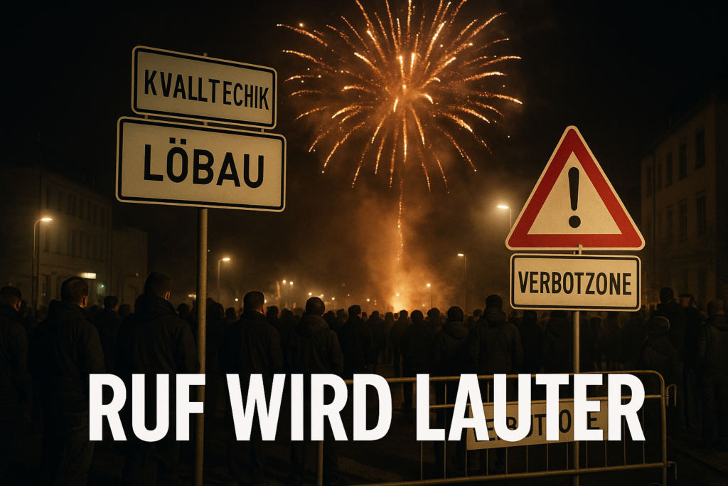 💥 Nach der Knallnacht in Löbau: Ruf nach Verbotszone für Pyrotechnik wird lauter