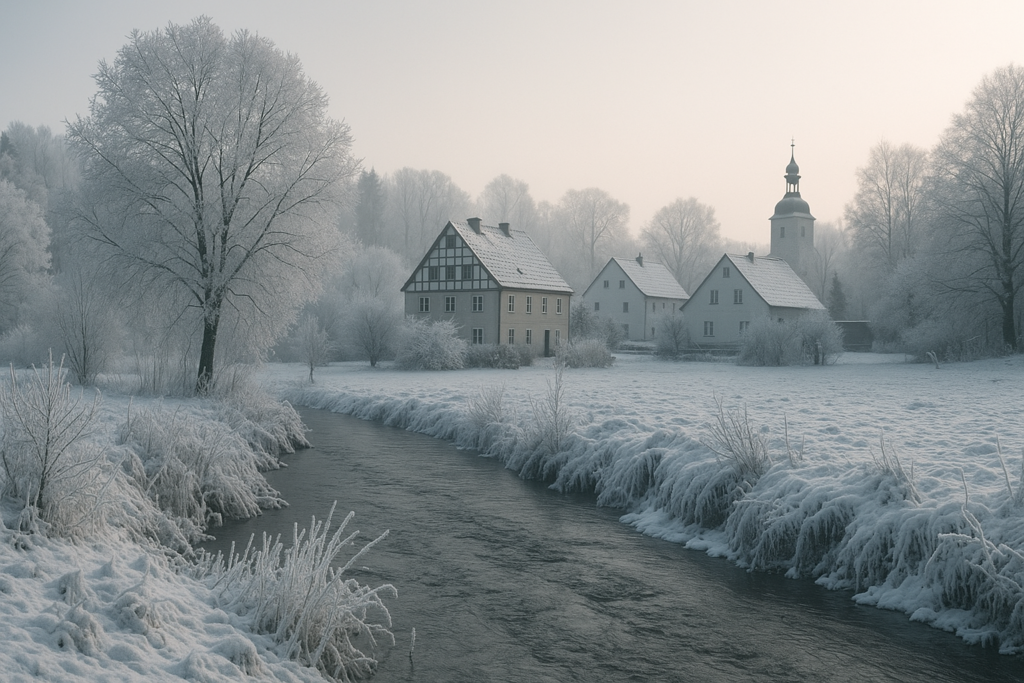 🥶 Strenger Frost in der Oberlausitz: −19,1 Grad in Sohland an der Spree