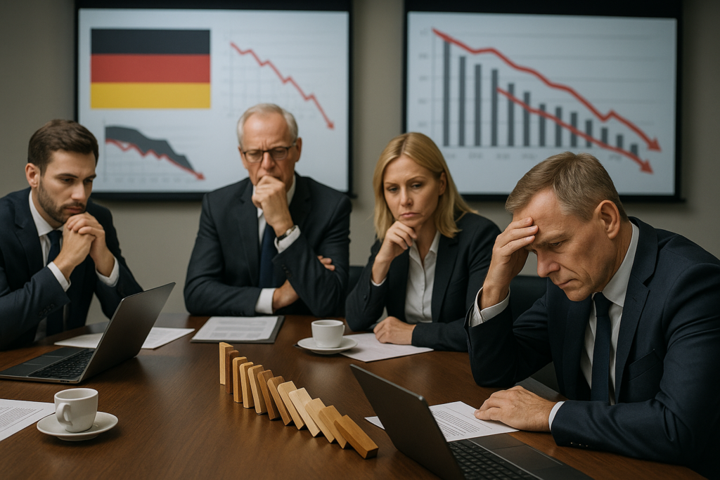 ⚠️ Dominoeffekt am Standort: Analyse warnt vor gefährlicher Abwärtsspirale in Deutschlands Wirtschaft