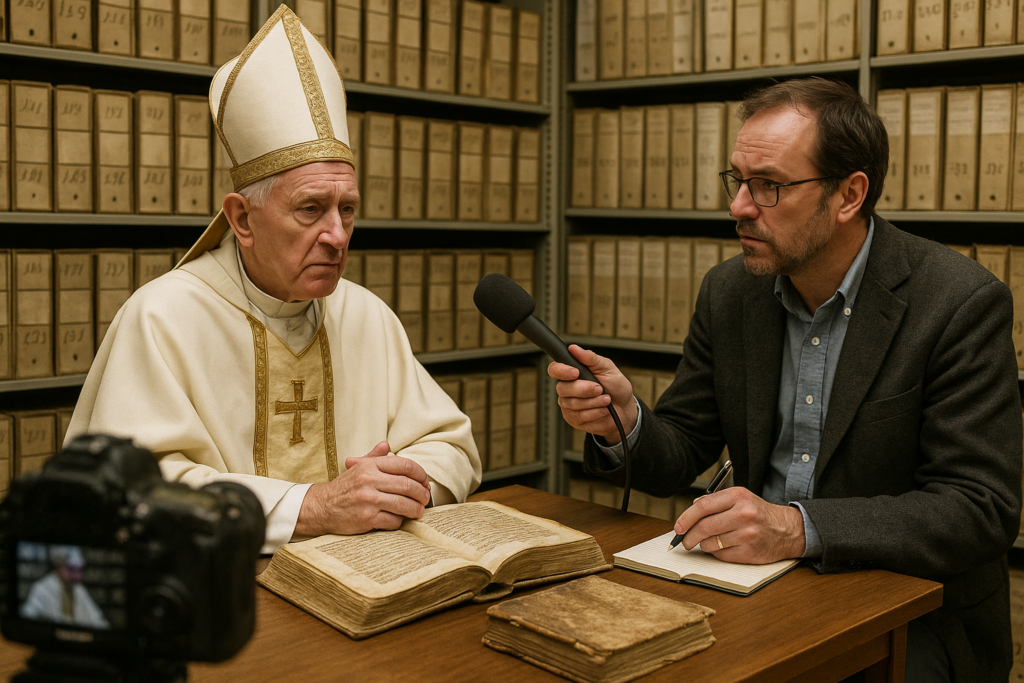 🕯️ Ein Papst als Namensgeber: Die Herkunft des Silvestertags