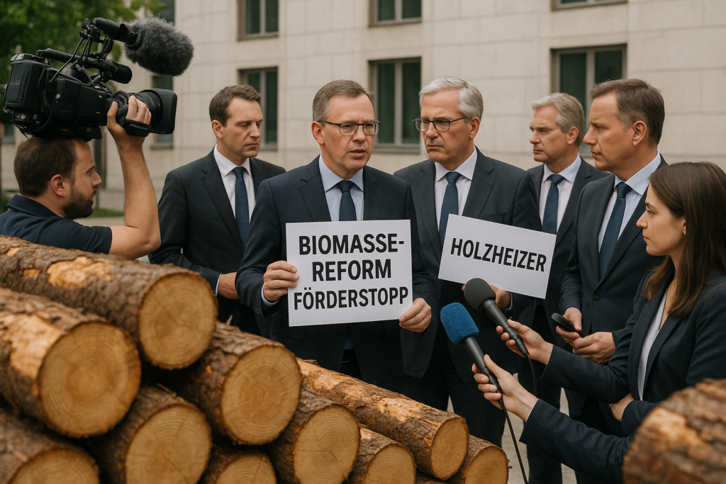 🌲 Geplante Biomasse-Reform: Förderstopp für Rundholz könnte Holzheizer treffen