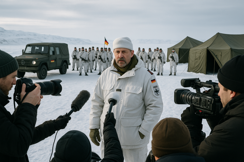 🧊 Reservistenchef drängt auf Bundeswehr-Präsenz in Grönland – Abschreckung und Bündnistreue im Fokus