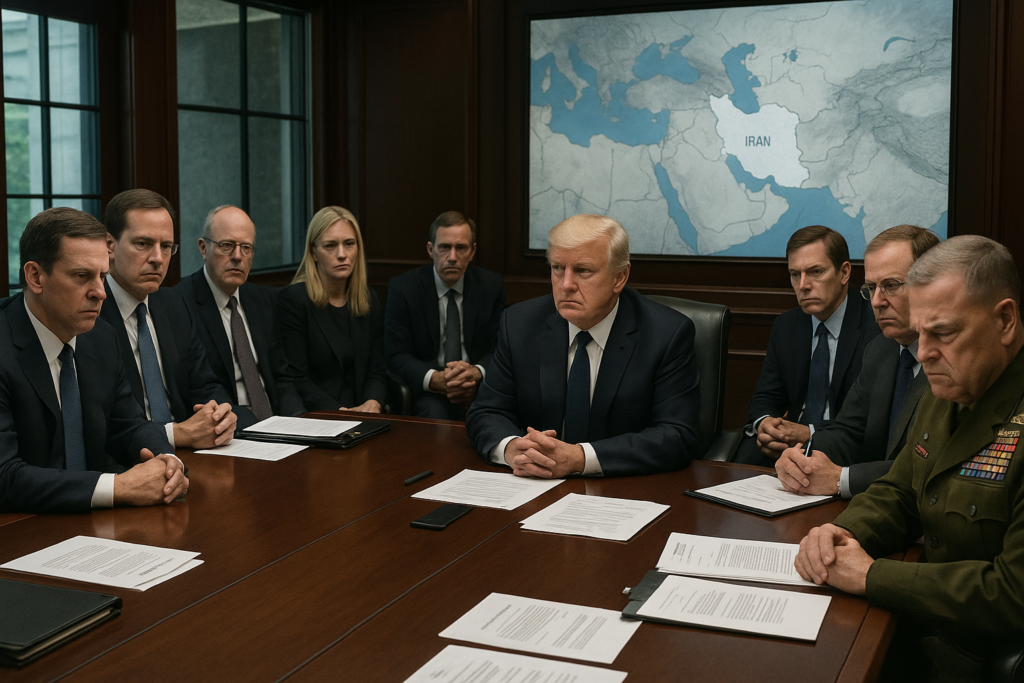 ⚠️ Iran am Scheideweg: Trump lässt militärische Optionen prüfen