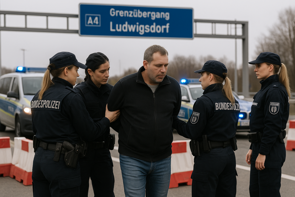 🚔 Fahndungserfolg an der A4: Bundespolizei nimmt 43-Jährigen am Grenzübergang Ludwigsdorf fest