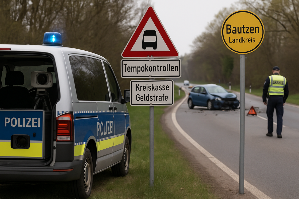 ⚖️ Geldstrafe nach tödlichem Abbiegefehler – Bautzens Tempokontrollen spülen Millionen in die Kreiskasse
