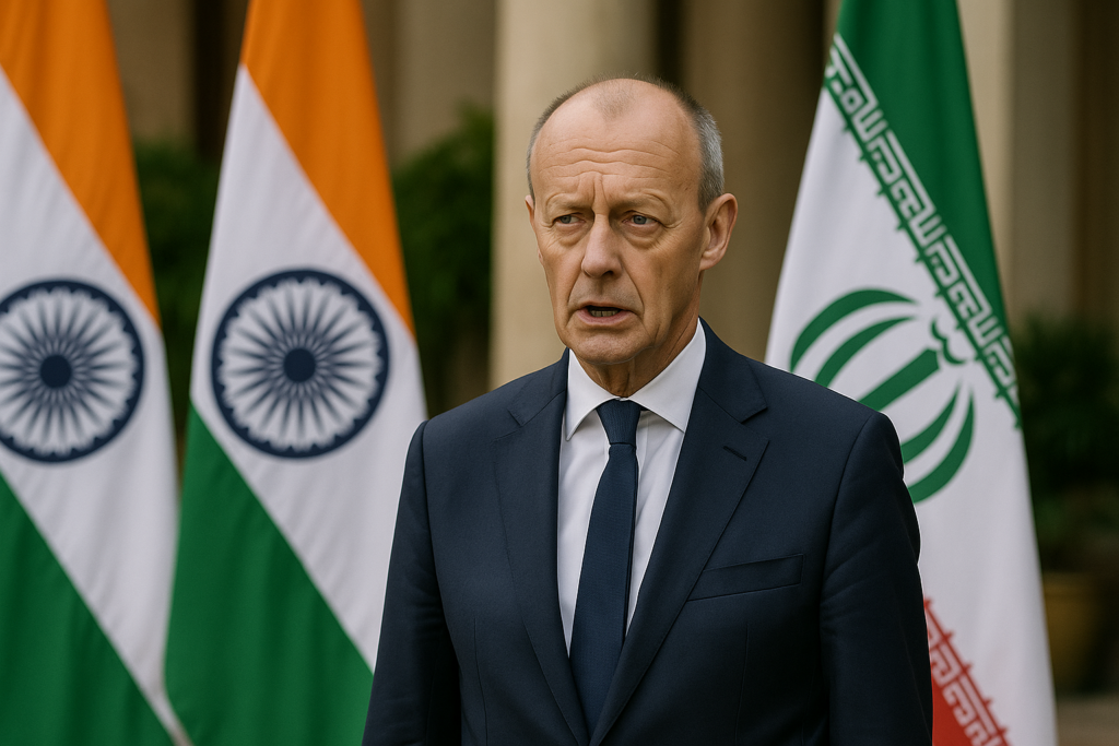 ⚖️ Merz sieht Iran-Regime vor dem Ende – klare Prognose bei Indien-Besuch