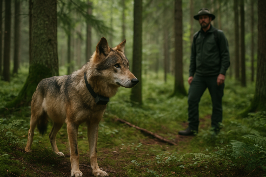 🐺 Funkhalsband-Wolf hält Abstand: Rückgang auffälliger Kontakte bei Zittau
