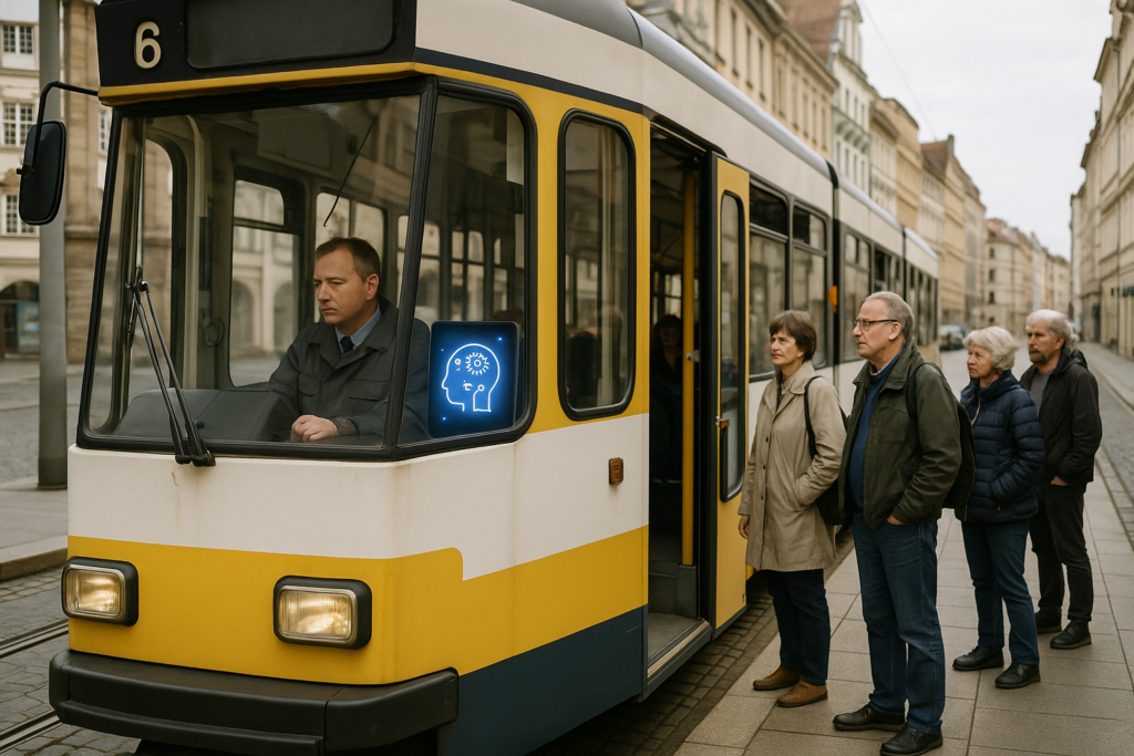 🛤️ Ein-Tagesversuch in Görlitz: KI assistiert im Straßenbahnbetrieb