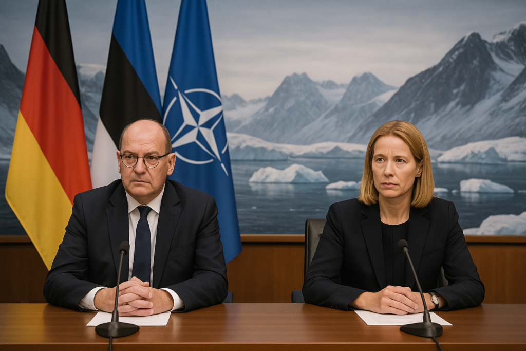 🛡️ Arktis im Blick: Pistorius und Kallas betonen NATO-Verantwortung für Grönland