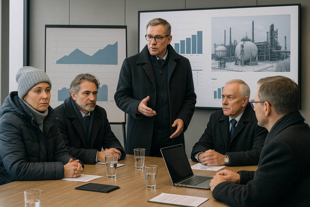 🧊Kälte trifft Versorgung: Unternehmen schärfen Gas-Notfallpläne