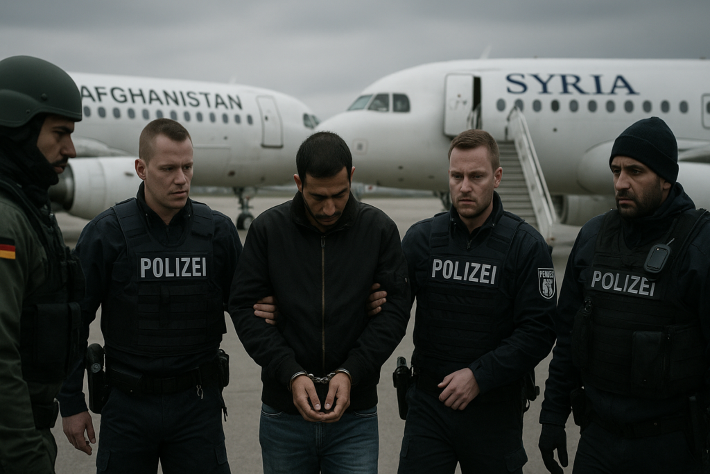 ✈️ Klare Kante bei Rückführungen: Deutschland schiebt verurteilte Straftäter nach Syrien und Afghanistan ab