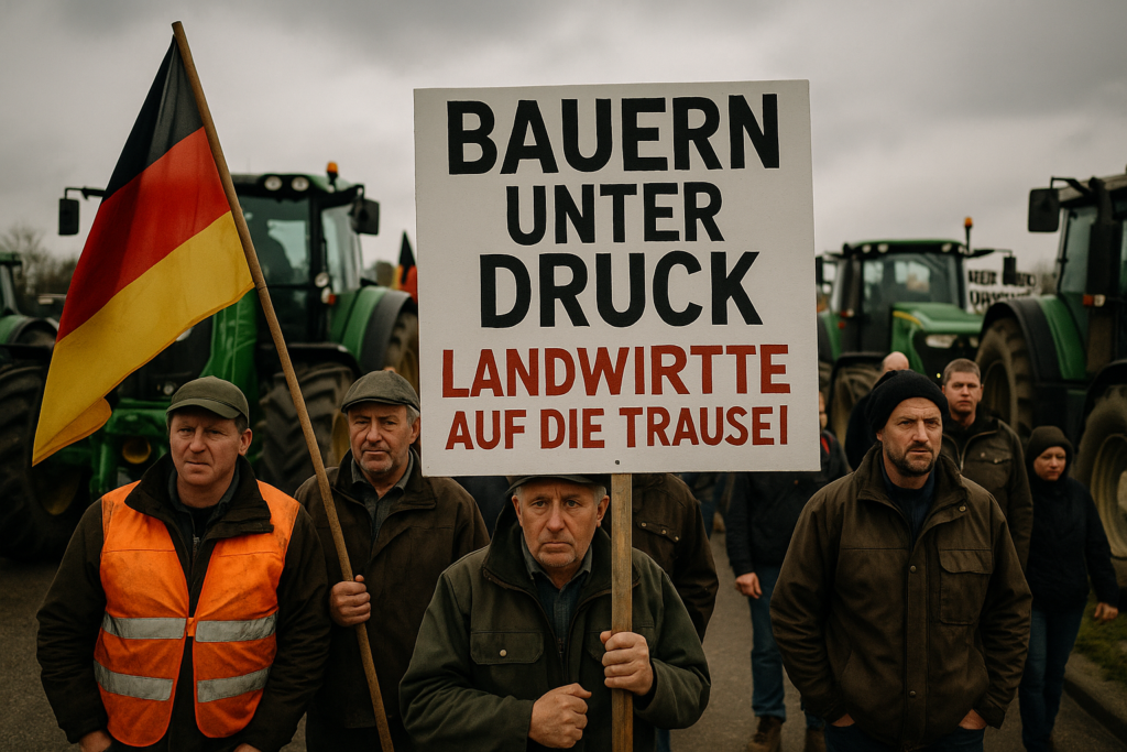 🚜 Bauern unter Druck: Warum Deutschlands Landwirte 2025 wieder protestieren