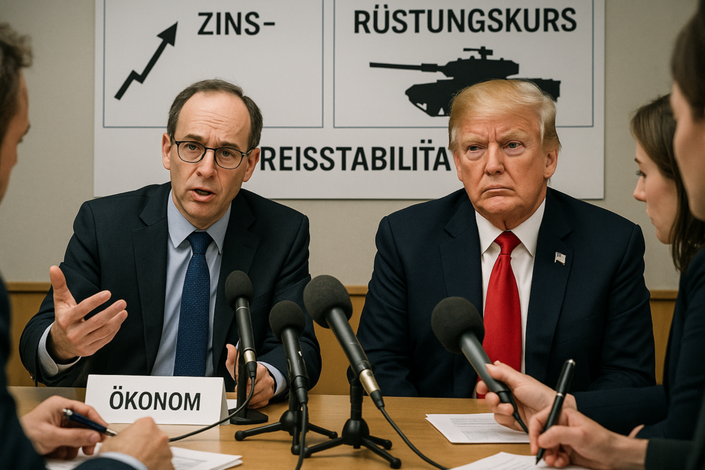 ⚠️ Preisstabilität unter Druck: Ökonom warnt vor Trumps Zins- und Rüstungskurs