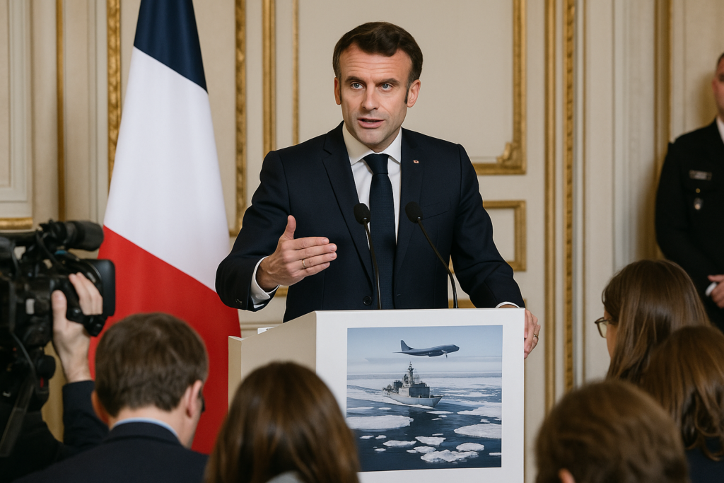 🛡️ Abschreckung als Leitmotiv: Macron erhöht Wehretat, stärkt Arktis-Präsenz und mahnt zur Stärke