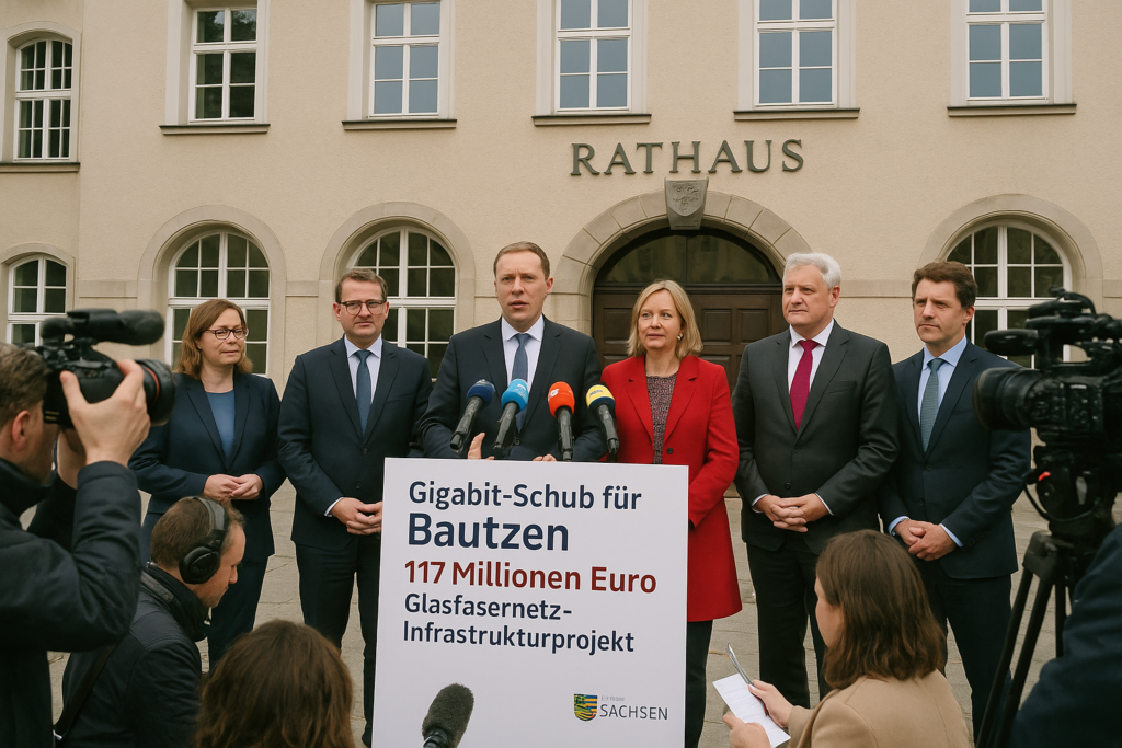 📶 Bund gibt 117 Millionen Euro: Bautzen plant Gigabit‑Schub mit Augenmaß