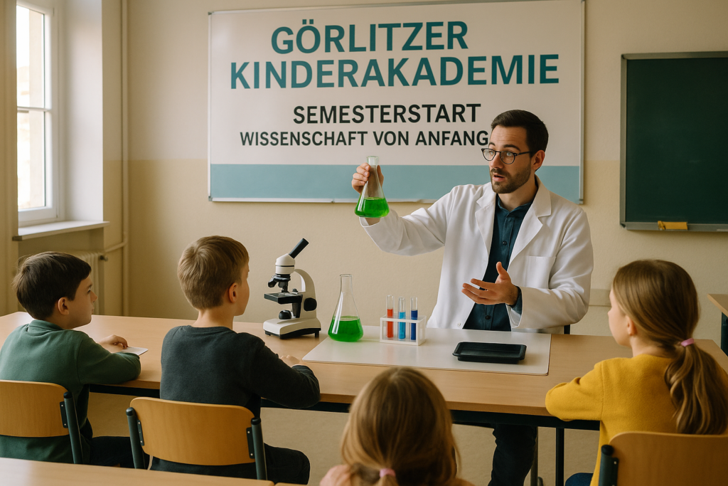 🎓 Wissenschaft von Anfang an: Görlitzer Kinderakademie startet ins Semester
