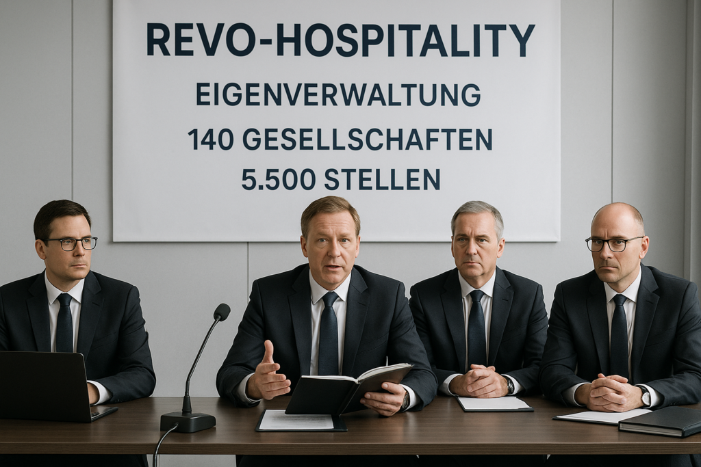 🏨 Revo-Hospitality in der Eigenverwaltung: 140 Gesellschaften betroffen – 5.500 Stellen auf dem Prüfstand