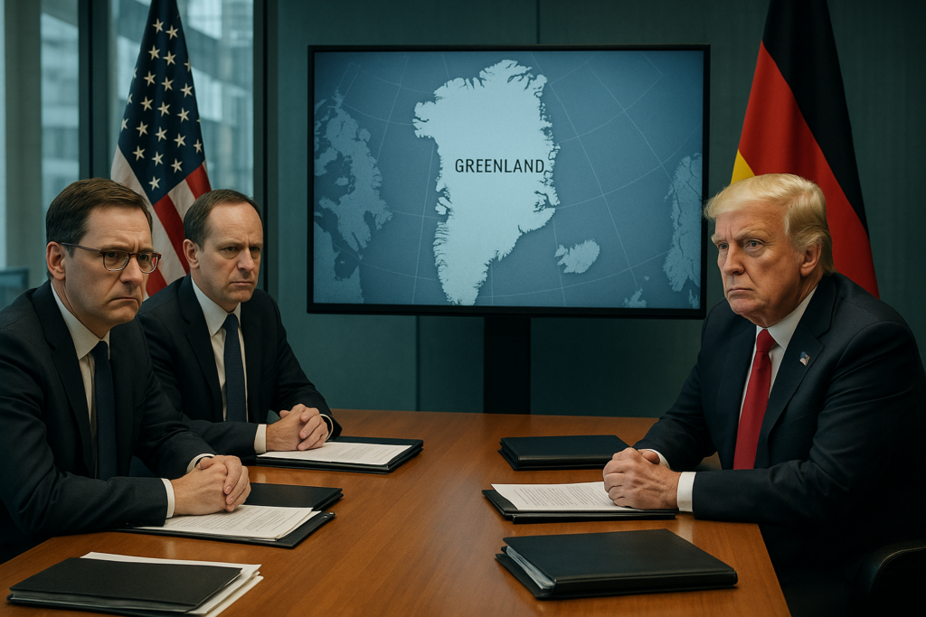 🧊 Zollschock aus Washington: Trump setzt Berlin im Grönland-Konflikt unter Druck