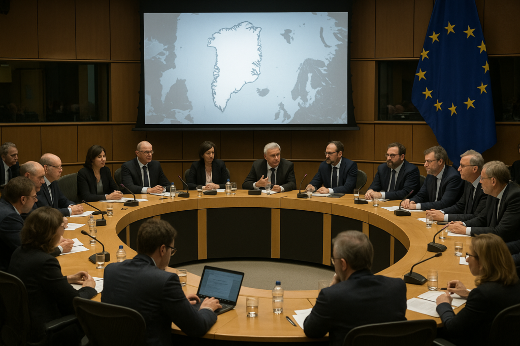 🧭 Brüssel prüft Beitrittsoption für Grönland – Signal aus dem Europaparlament