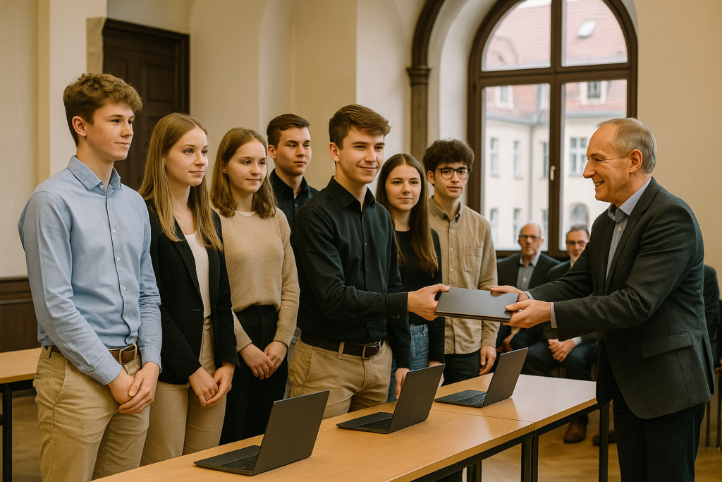 💶 Anschubfinanzierung für sechs Schülerfirmen der Oberlausitz – Symbolik oder Substanz?