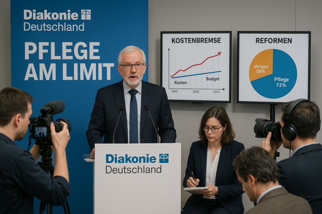 💶 Pflege am Limit: Diakonie mahnt Kostenbremse und echte Reformen an