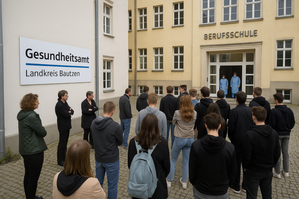 🦠 Gesundheitsamt Bautzen testet 140 Kontaktpersonen nach Tuberkulosefall an Berufsschule