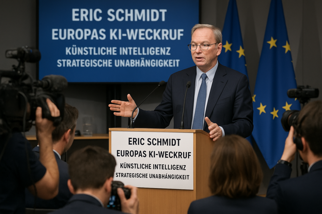 ⚠️ Europas KI-Weckruf: Eric Schmidt mahnt zu strategischer Unabhängigkeit