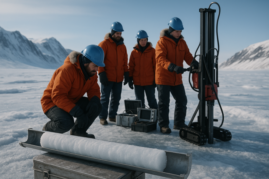 🧊 Bohrkern aus Grönland legt eisfreie Phase im Holozän offen – Forscher sehen Wiederholungsrisiko