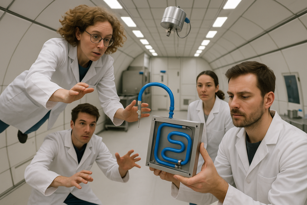 🛰️ Lausitzer Forscher erproben neuartige Kühltechnik in der Schwerelosigkeit