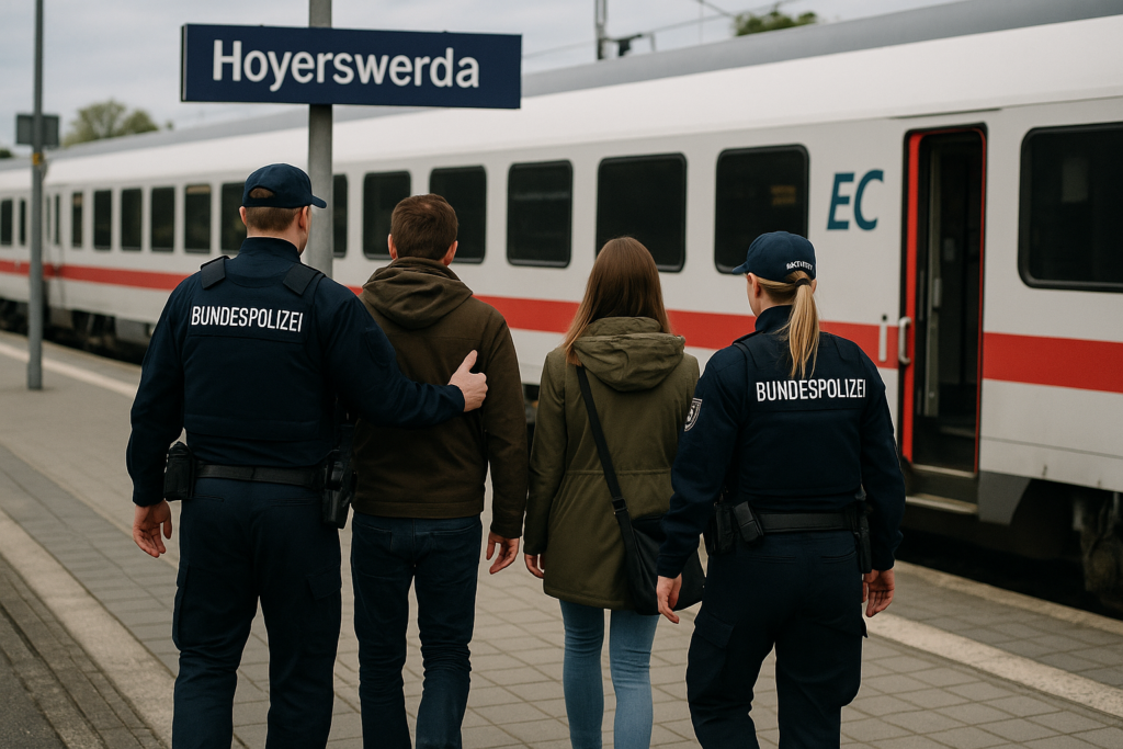 🚆 Bundespolizei holt Paar aus Eurocity bei Hoyerswerda – Aufenthalt abgelaufen